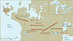 thumbnail of wendat homeland map