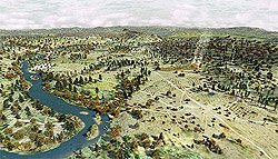 image of Pocumtuck homeland circa 1550